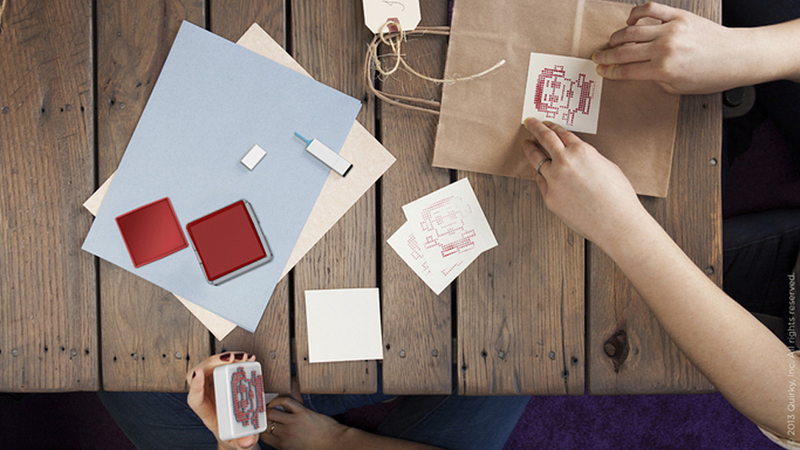Illustration for article titled Customizable Pixel Stamp Lets You Painstakingly Punch Out Any Design